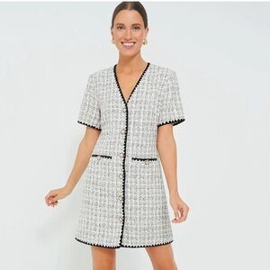 Tuckernuck White Tweed Josephine Dress